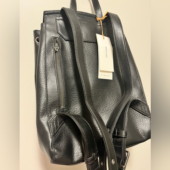 Matt & Nat Black Mumbai Backpack NWT - Picture 6 of 8